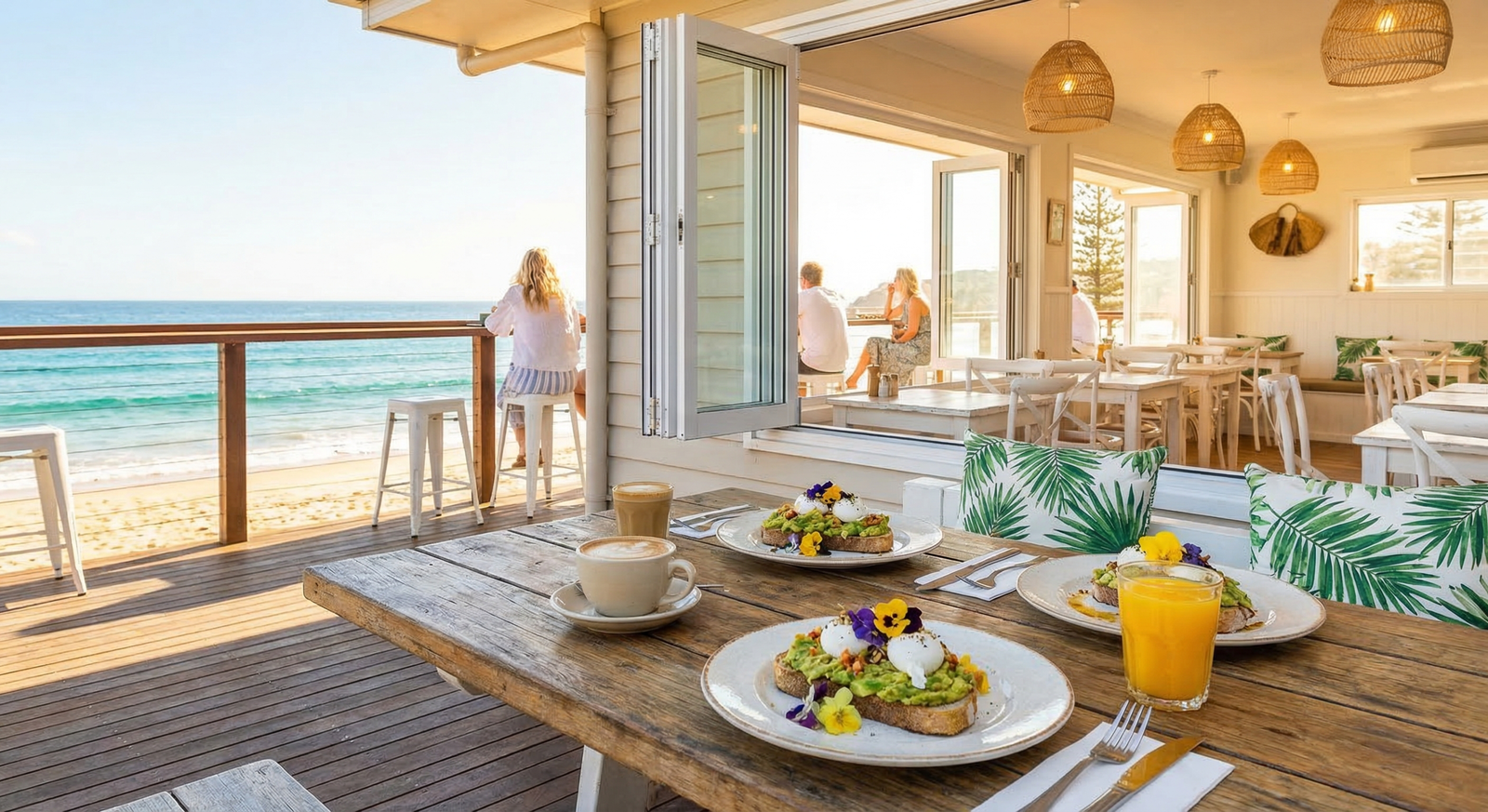 Dining and cafes in Bateau Bay on the NSW Central Coast