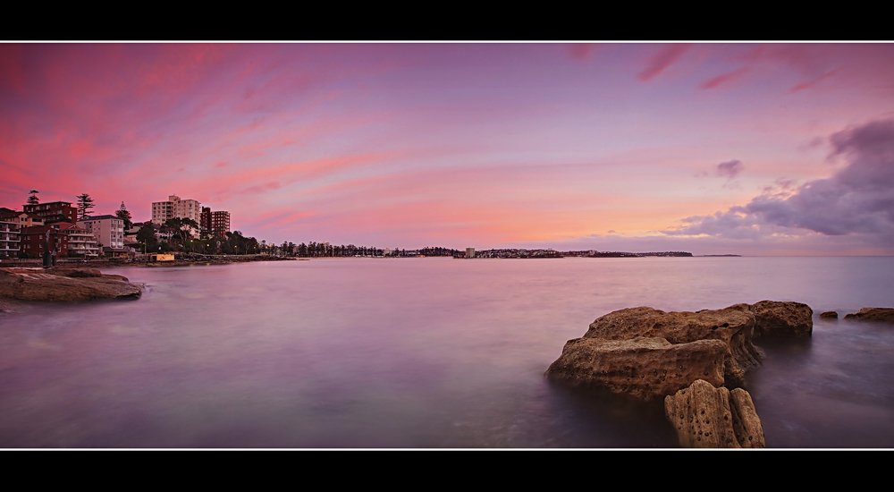 Tidal rock pools on the NSW Central Coast shoreline, perfect for exploring marine life at low tide